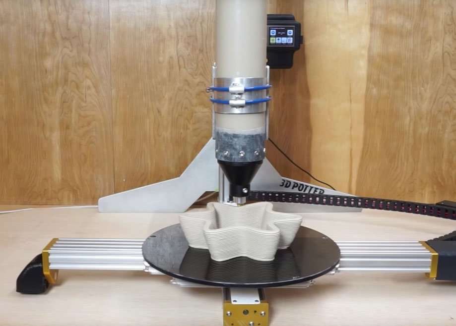 clay printer 3D Clay Printing